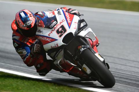 Petrucci: Last ten laps a nightmare