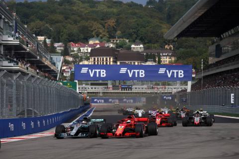2018 Formula 1 Rusya Yarış Sonuçları