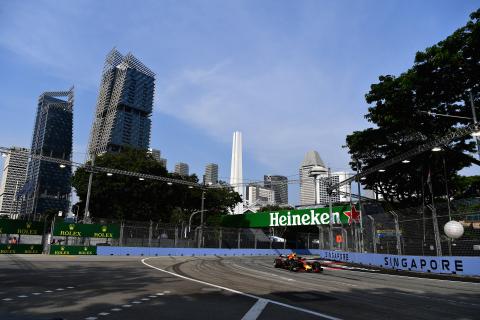 2018 Formula 1 Singapur 1.Antrenman Sonuçları
