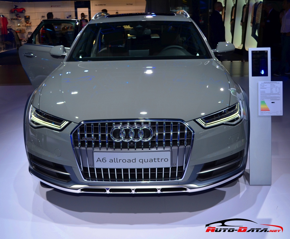 Audi – A6 Allroad quattro (4G, C7 facelift 2016) – 3.0 TDI V6 (190 Hp) S tronic – Teknik Özellikler