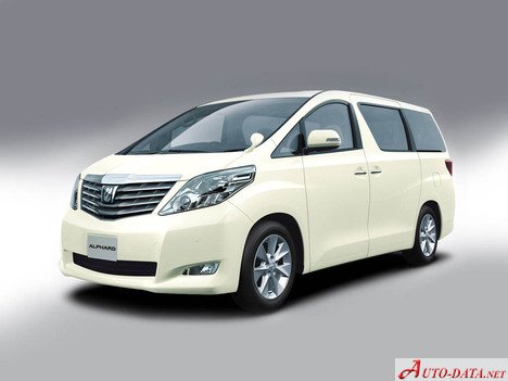 Toyota – Alphard II – 2.4 i (159Hp) – Teknik Özellikler