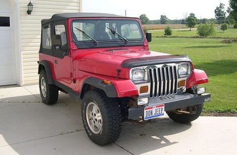 Jeep – Wrangler I – 2.5 i (121 Hp) – Teknik Özellikler