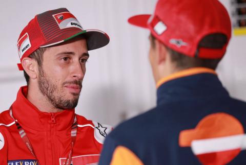 Dovizioso: Pity to lose Silverstone opportunity against Marquez