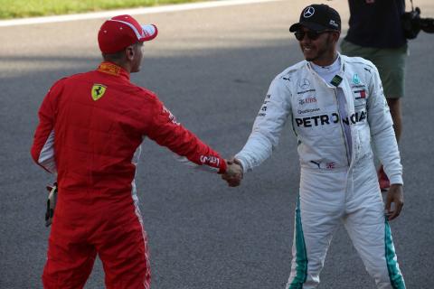 Hamilton: Mercedes applied the pressure to crack Ferrari