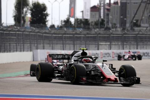 Magnussen: P8 maximum for Haas in Russia, Leclerc ‘way too fast’