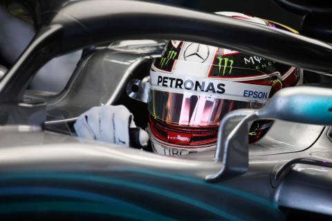 Hamilton one second clear in damp first US GP practice