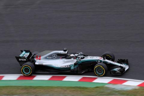 Hamilton completes Japan F1 practice sweep in FP3