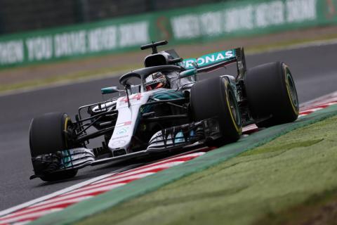 Hamilton surprised by 0.8s gap to Ferrari in Japan practice