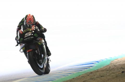 Zarco 'happy, feeling relaxed' after strong start