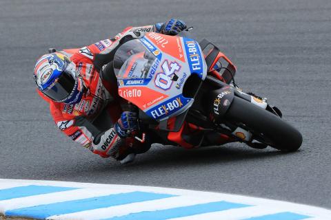 Dovizioso defends top spot in FP3