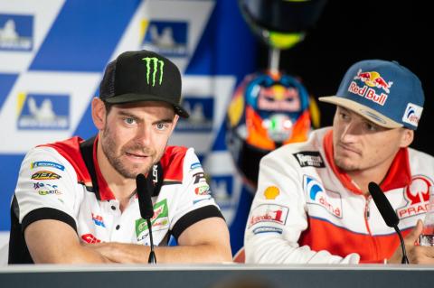 We have momentum on our side, says Crutchlow