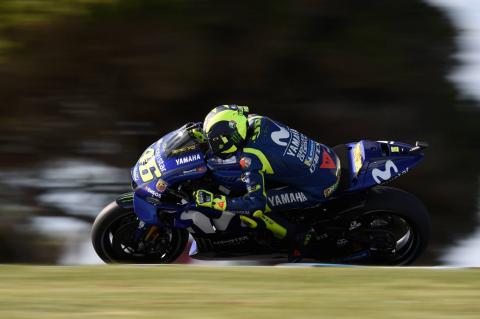 Rossi: Spin is too much still, similar to Motegi
