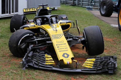 Hulkenberg frustrated by Brazil FP2 crash, but won't face penalty