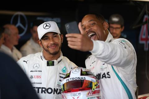 Hamilton: Unusual preparation with Will Smith, cautious on tyre plan