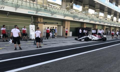 Raikkonen makes Sauber return in Abu Dhabi F1 testing