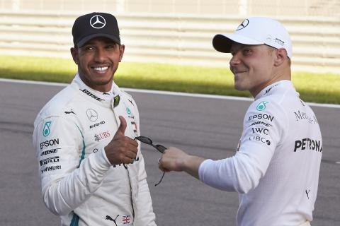 Mercedes in ‘Alice in Wonderland’ with Hamilton, Bottas