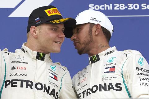 Hamilton: I won't 'give' Bottas a race win before end of 2018