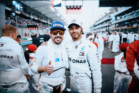 Hamilton and Vettel pay tribute to ‘true F1 legend’ Alonso