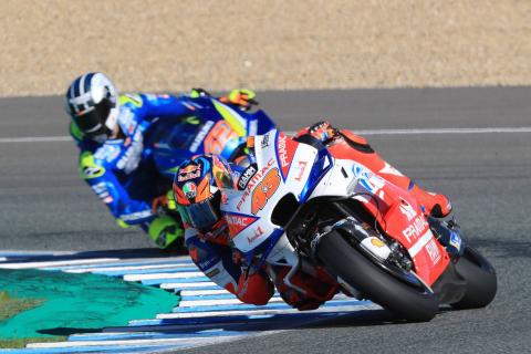 Jerez MotoGP test times – Thursday (4pm)