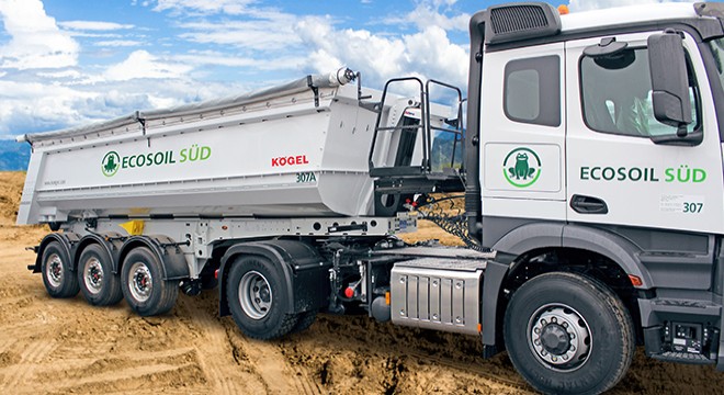 ECOSOIL acquires 17 additional Kögel tipper trailers