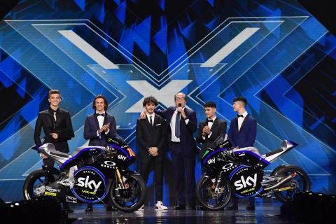 VR46 unveil 2019 livery on X-Factor