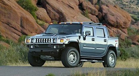 Hummer – H2 SUT – 6.0i V8 (329 Hp) 4×4 Automatic – Teknik Özellikler