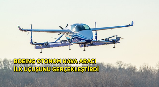 Boeing Hava Aracından İlk Uçuş