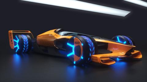 McLaren outlines vision for all-electric F1 in 2050
