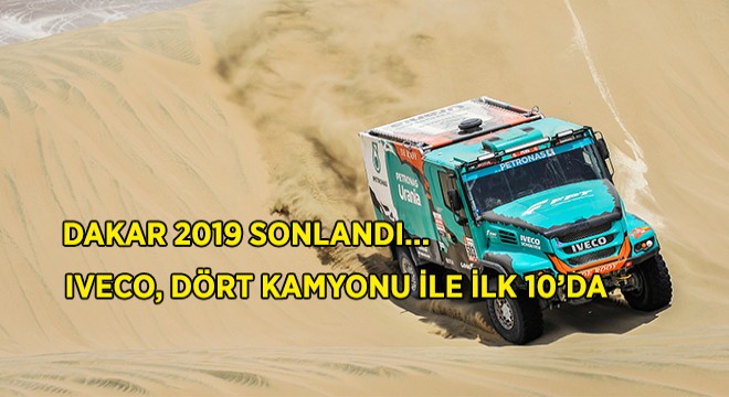 Iveco Dakar’da İlk 10’da