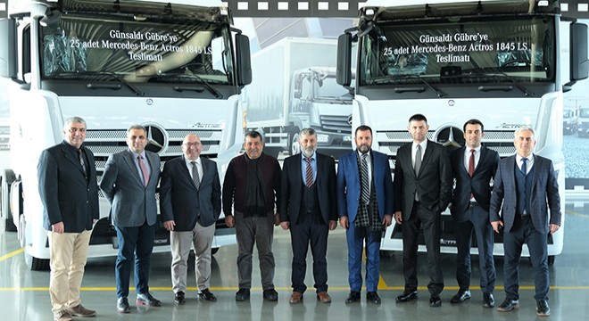 Mercedes-Benz Türk’ten 25 Adetlik Actros Teslimatı