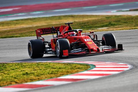 Leclerc leads, Ricciardo hits trouble on 2nd morning of F1 testing