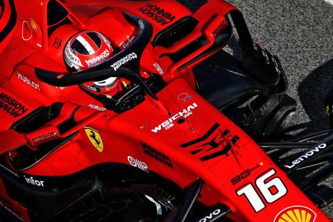 Ferrari's Leclerc confident F1 rivals sandbagging in testing