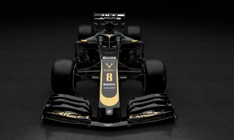 Haas reveals new black and gold F1 livery for 2019