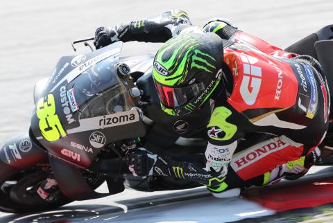 Crutchlow: 'Foot in the air' all the way, 'Vinales flying'