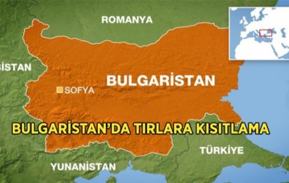 Bulgaristan’da TIR’lara Kısıtlama