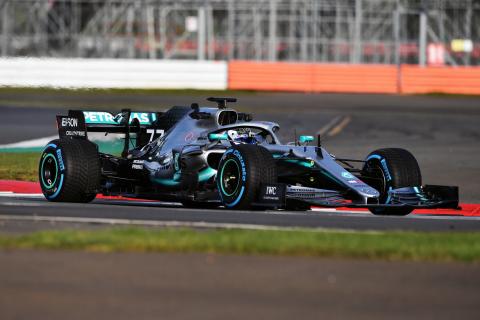 Mercedes F1 reveals W10 car with fresh livery