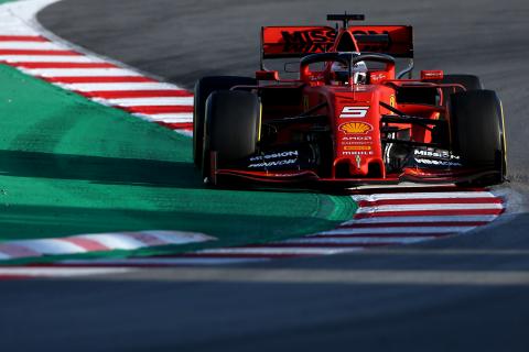 Vettel: Ferrari’s start to F1 testing ‘close to perfection’