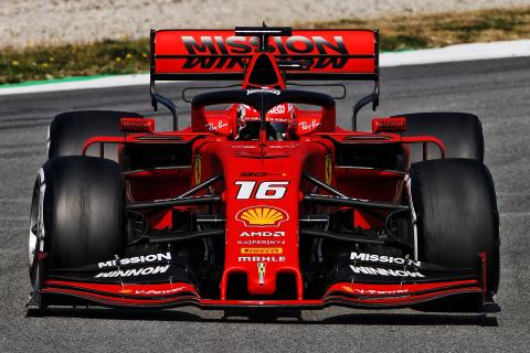 Leclerc sets new F1 test benchmark as Ferrari hits back