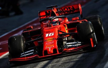 Leclerc stays on top for Ferrari, Gasly has big crash