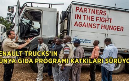 Renault Trucks’ın Yardım Çalışmaları Sürüyor