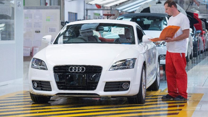 Audi üretimi durma noktasına geldi!