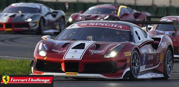 2019 Ferrari Challenge Round 1 Bahreyn Tekrar izle