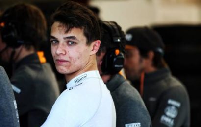 Norris: I just want to get the first F1 race out of the way