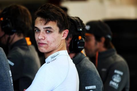 Norris: I just want to get the first F1 race out of the way