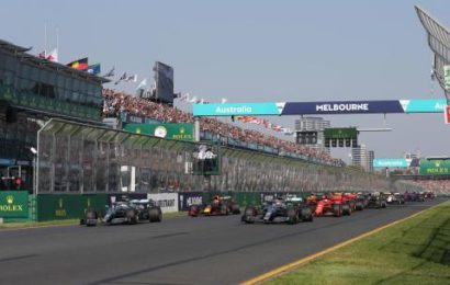 F1 Australian GP – Race Results