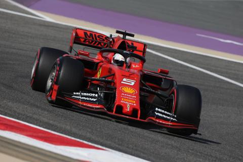 Vettel edges Leclerc as Ferrari shows pace Vettel edges Leclerc as Ferrari shows pace