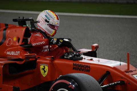 Vettel avoids Bahrain F1 penalty after qualifying Vettel avoids Bahrain F1 penalty after qualifying