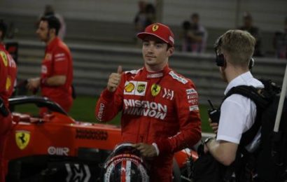 Leclerc “extremely happy” after first F1 pole position