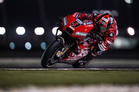 Petrucci leads FP4 among multiple fallers Petrucci leads FP4 among multiple fallers