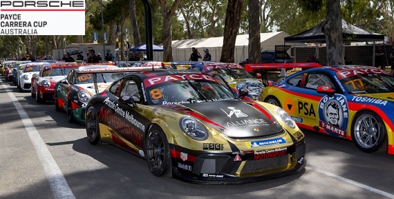 2019 Porsche Carrera Cup Avustralya Round 1 Adelaide Tekrar izle